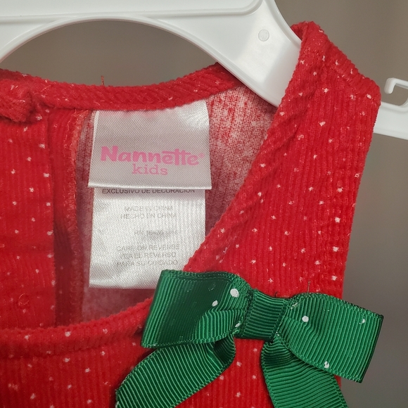 Adorable Nannette 2-piece Christmas jumper set 2T for - Picture 3 of 4